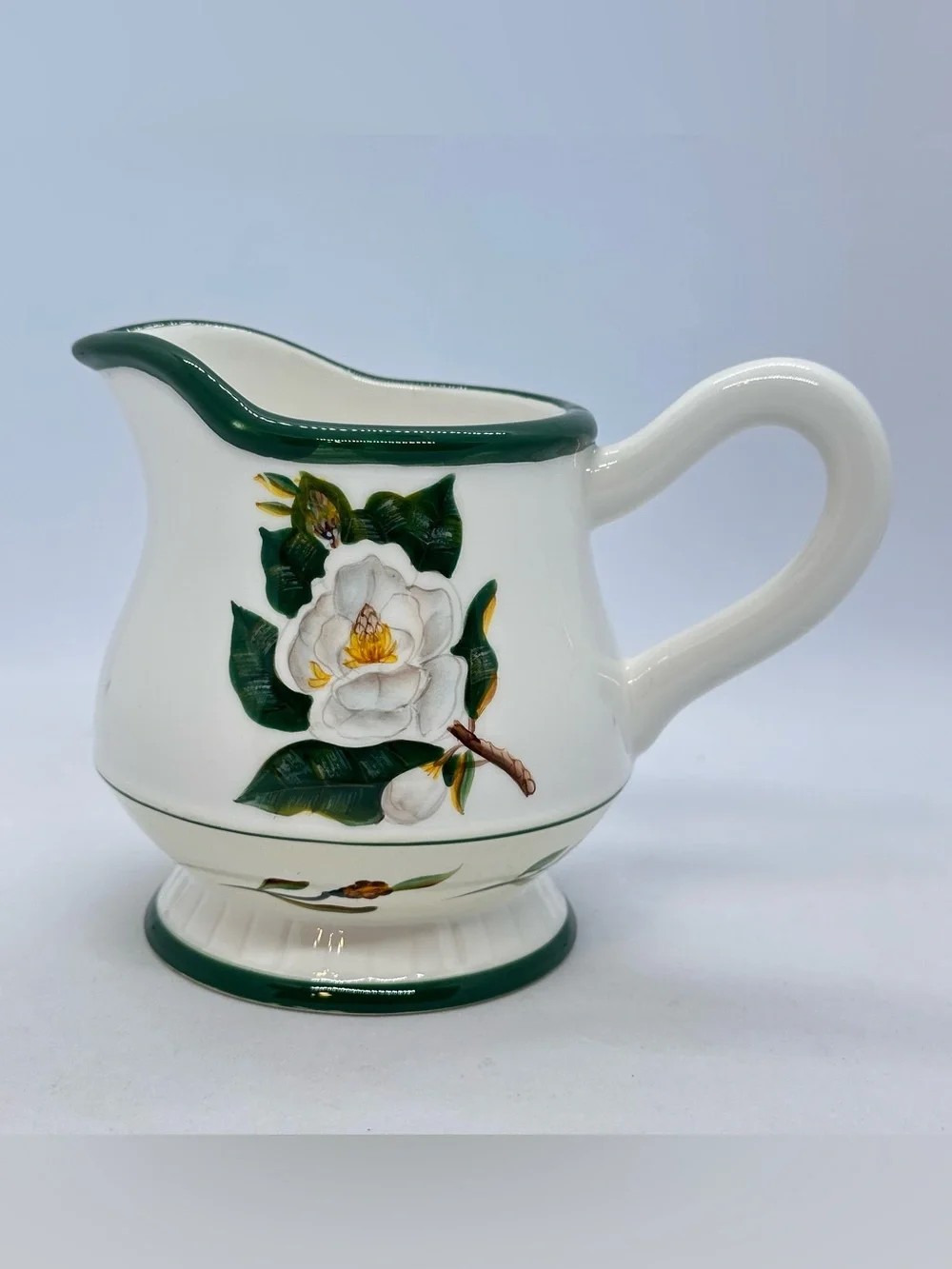 VTG Flowers Inc. Balloons Hand Painted Magnolia Creamer 4 1/8